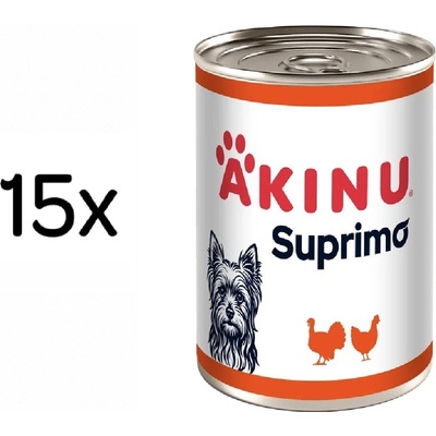 Akinu Suprimo Mleté s krůtím 15 x 400 g
