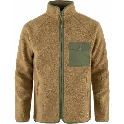 Fjällräven Vardag Pile Fleece hnedá kaki zelená