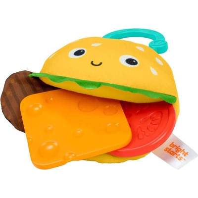 Bright Starts Играчка за количка Bright Starts - Say Cheeseburger (16701)