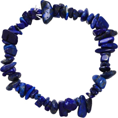 Bealio 00004 Minerální náramek LAPIS LAZULI sekaný 17-21 cm 06-00004-2364
