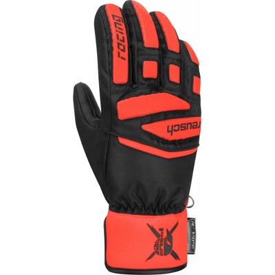Reusch Worldcup Warrior Prime R-Tex Xt Junior dětské lyžařské rukavice black / fluo red – Zboží Mobilmania