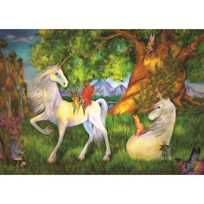 Art Unicorns 100 dielov