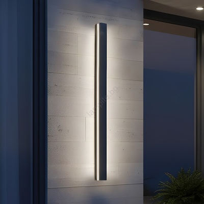 Kobi LED външна стенна лампа MIRANA LED/25W/230V 4000K IP44 120 cm черна (KB0689)