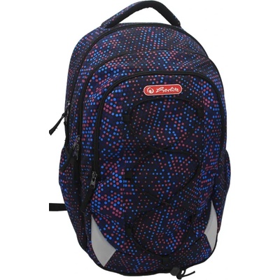 Herlitz Ученическа раница Strings Pro, 43 x 29 x 22 см, мотив Dots - Herlitz