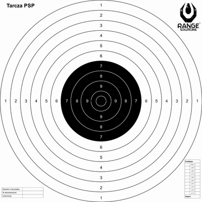 Range Solutions Terč TS-2 PSP 52x52cm 1ks