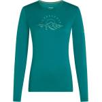 Icebreaker Women Merino 200 Oasis LS Crewe Sunrise Summit Размер: M / Цвят: тюркоазен