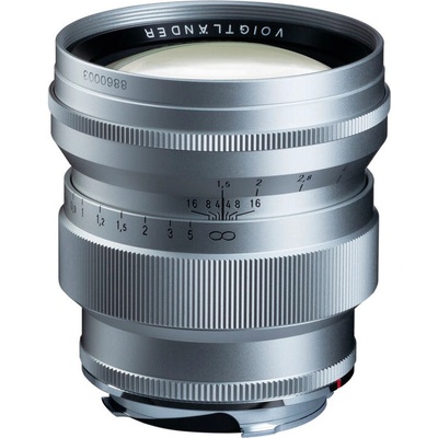 Voigtlander Nokton 75mm F1.5 VM slv