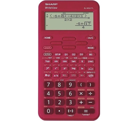 Sharp EL-W531TL červená