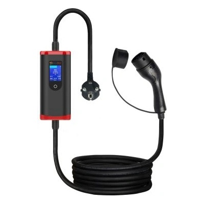 3, 5 kW Преносимо EV Зарядно Устройствo за Електромобили тип 2, 16 A с щепсел SCHUKO►4м или 5м кабел (1442)