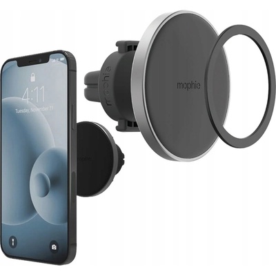 Mophie Snap držák kompatibilní s MagSafe (nenabíjí), Easy One - ruční ovládání, režimy na výšku a na šířku, obsahuje snap adaptér - černý ZG409907632