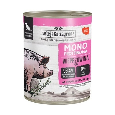Wiejska Zagroda Monoprotein bravčová 800 g
