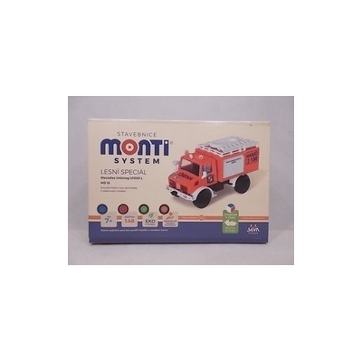 Monti System 16 Fire Brigade Mercedes Unimog 1:48