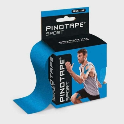 Pino Tape Tejpovací páska pro citlivou pokožku Sensitive modrá 5 cm x 5 m