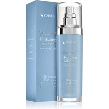 KORIKA HI-TECH LIPOSOME Hydrating solution Balancing fluid лека хидратираща емулсия 120ml