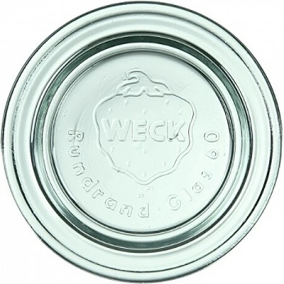 Skleněné víčko WECK 60 mm, 6 ks