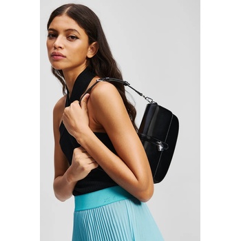 KARL LAGERFELD Кожена чанта Karl Lagerfeld в черно A3W30287 (A3W30287)