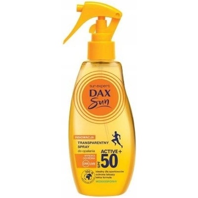 Dax Sun, Transparentný opaľovací sprej Active+ SPF50 200 ml