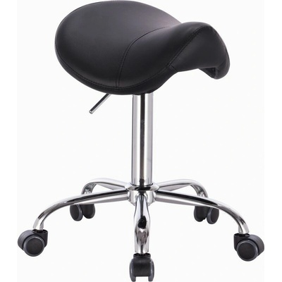 LuxuryForm DESIGN Kozmetický taburet BULL - čierny
