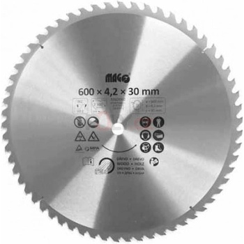 Magg 9360060 Pilový kotouč 600x4,2x30mm/60 zubů střídavě šikmé