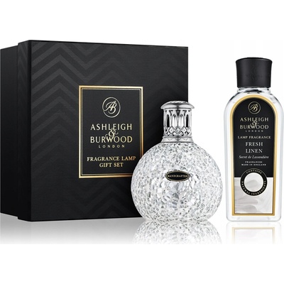 Ashleigh & Burwood Malá katalytická lampa THE PEARL s vůní FRESH LINEN 250 ml