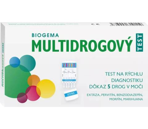 Biogema Multidrogový Test Jednokrokovy