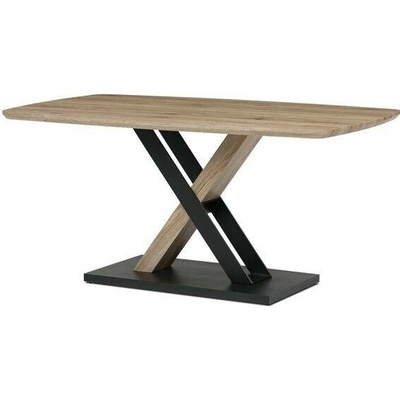 Autronic Twist HT-W1570 SRE Jídelní stůl 165 x 90 cm dub San Remo