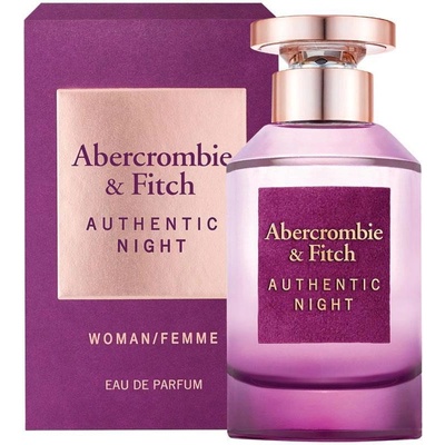 Abercrombie & Fitch Authentic Night parfumovaná voda dámska 30 ml