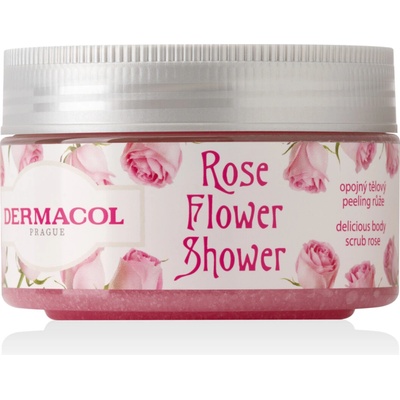 Dermacol opojný tělový peeling Růže Flower Care 200 g