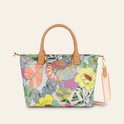Oilily Joseba Brick Hippie Handbag 26 cm Evening Sand