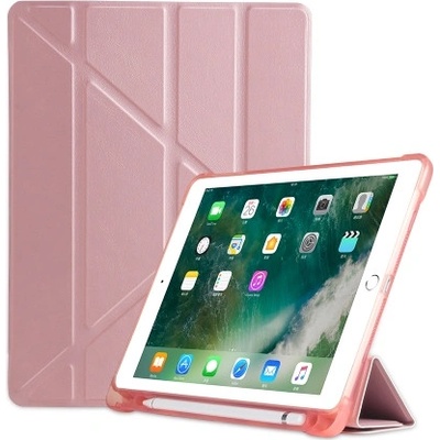 Vsetkonamobil 33297 LEATHER Zaklápací obal Apple iPad 9.7 2018 / 2017 / tablet Air 1 / 2 ružový