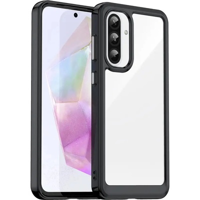 HQWear Калъф Outer Space за Samsung Galaxy A26 Cover с гъвкава рамка - черен (5907769372117)