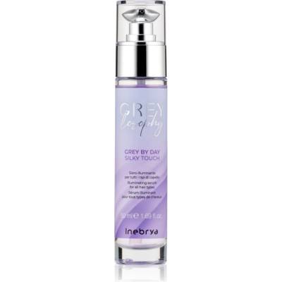 Inebrya Greylosophy Silky Touch Serum озаряващ серум за сива коса 50ml