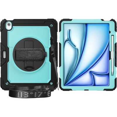 Protemio 81759 SOLID 360 Odolný obal Apple iPad Air 13 2024 svetlomodrý