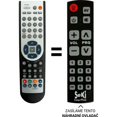 Dálkový ovladač Senior GoGEN PVR4050, PVR3050 – Hledejceny.cz