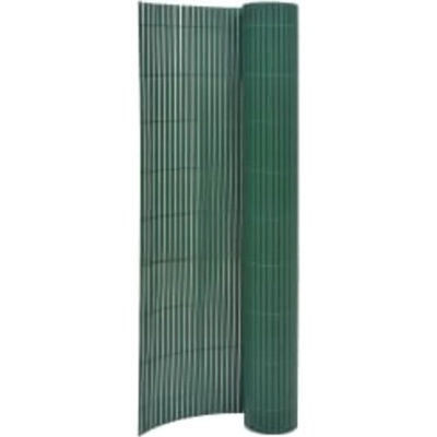 zahrada-XL Oboustranný zahradní plot 90 x 400 cm zelený