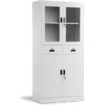 Carmen Метален шкаф Carmen CR 1247 JZ - сив (3580022_5) - bay