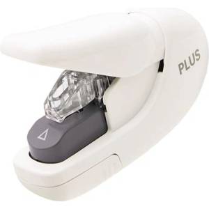 PLUS Corporation Съшивател без телбод, ръчен, 5 листа, plus, бял 31145 (31145)