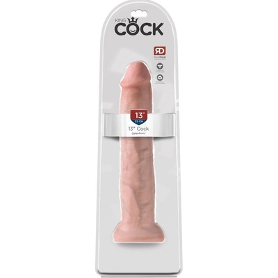 Pipedream King Cock Model 33 cm so prísavkou Svetlo béžový