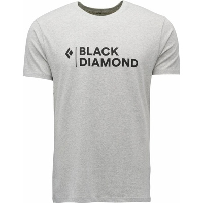 Black Diamond Mini Stacked Ss Tee šedá