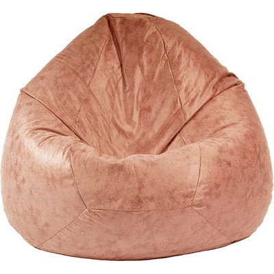 PUFRELAX Пуф, круша, 520л. , Nirvana Gigant - Tiger eye, Перящ се калъф, Пълнеж от Полистиролни перли, Гама Premium, 8954 (PUF-G-NGG-PT-TIG)