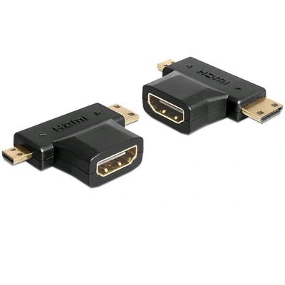 Delock HDMI-A - HDMI-C+HDMI-D Adapter 65446