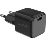 Dviced Wall charger 30W GaN USB-C EU w cable - Black (DV221005) - officeshop