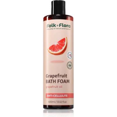 Folk & Flora Grapefruit pěna do koupele 400 ml