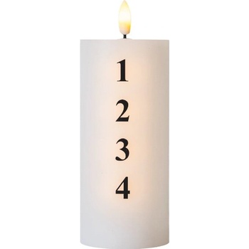 Sirius LED свещ на батерии (височина 15 cm) Sille Advent - Sirius (80704)