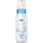 Wee Baby Стъклено шише Wee Baby Classic, 250 ml, синьо (876) - baby
