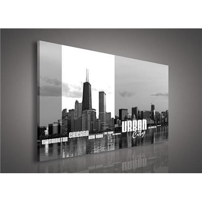 Obraz na plátně Urban City 141O1, 100 x 75 cm, IMPOL TRADE