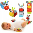 Dojčenské ponožky a pančušky Playgro Chrastící ponožky a náramky
