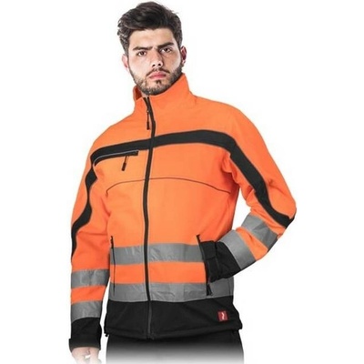 Leber & Hollman NEMO YB reflexní softshellová bunda žlutá