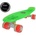 Sportmann зелен скейтборд Penny Mad Cruiser Full LED с лагери ABEC 7