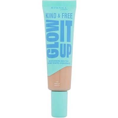 Makeup Rimmel London Kind & Free Glow It Up Moisturising Skin Tint 160 Vanilla 30 ml